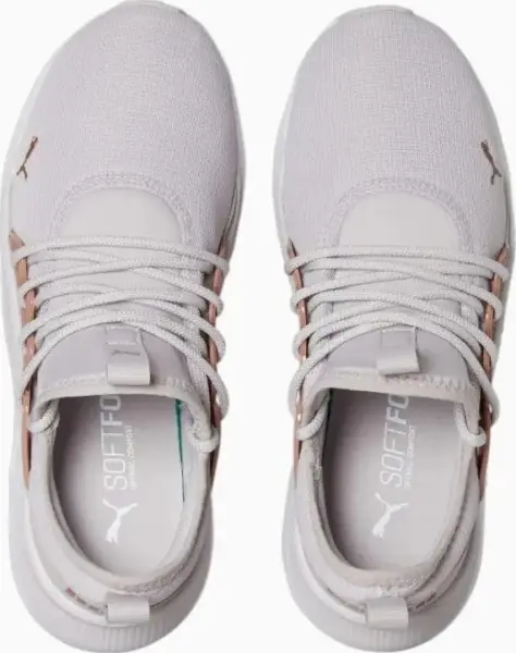 Кроссовки женские Puma PACER FUTURE ALLURE WIDE LACE UP бежевые 390555-20