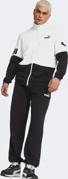 Спортивний костюм Puma POWER SWEATSUIT чорно-білий 673310-01