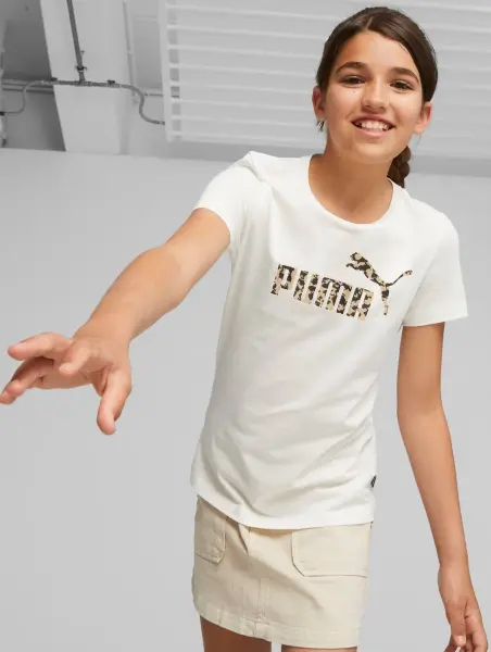Футболка підліткова Puma ANIMAL GRAPHIC кремова 676419-65