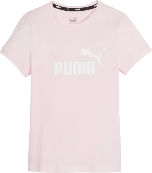 Футболка подростковая Puma ESSENTIALS LOGO светло-розовая 587029-67