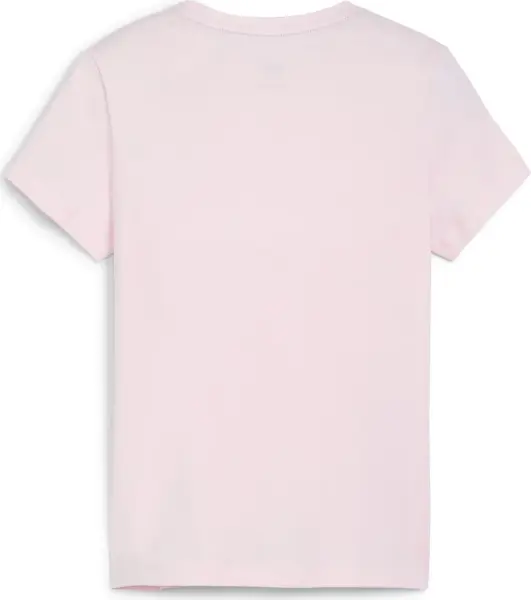 Футболка подростковая Puma ESSENTIALS LOGO светло-розовая 587029-67
