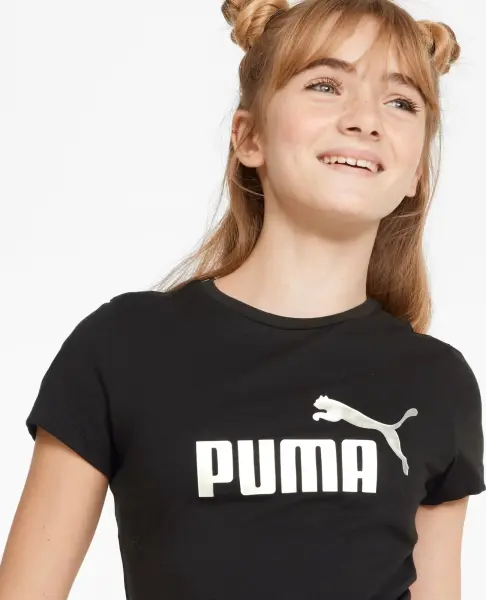Футболка підліткова Puma ESSENTIALS+ чорна 846953-01