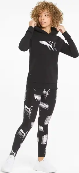 Худи женское Puma POWER GRAPHIC черное 847114-01