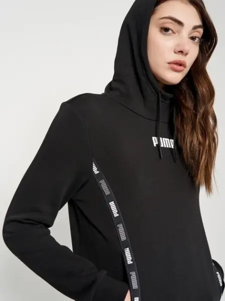 Худі жіноче Puma TAPE FRENCH TERRY чорне 671327-01
