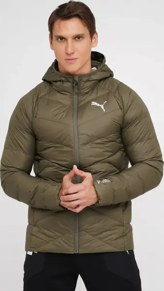 Пуховик Puma PWRWARM PACKLITE оливковий 587703-44