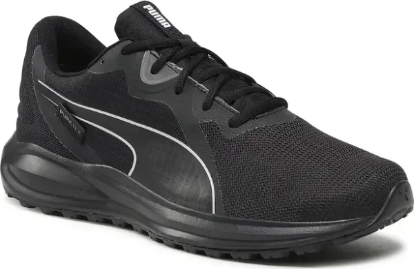 Кроссовки беговые Puma TWITCH RUNNER PURETEX черные 377506-01