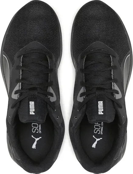 Кроссовки беговые Puma TWITCH RUNNER PURETEX черные 377506-01