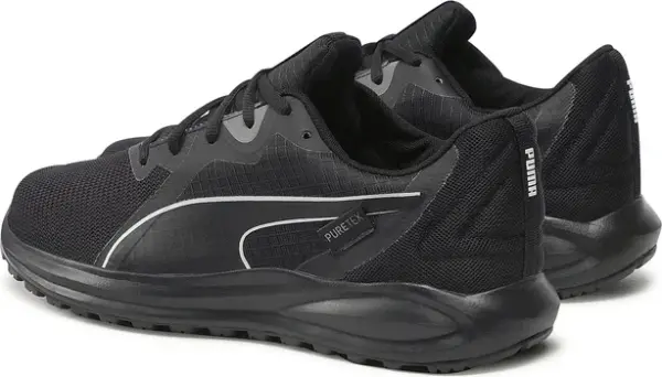Кроссовки беговые Puma TWITCH RUNNER PURETEX черные 377506-01