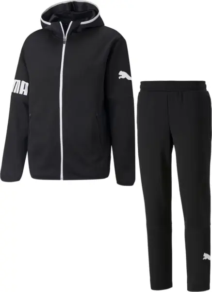 Спортивний костюм Puma POWER CAT чорно-білий 672799-01__849927-01