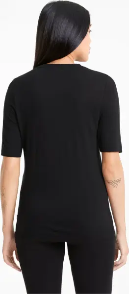 Футболка жіноча Puma MODERN BASICS SLIM чорна 585929-01