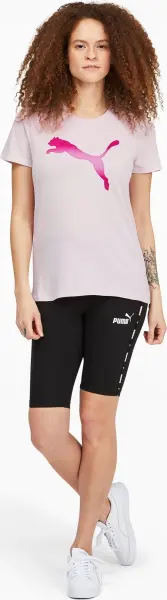 Футболка жіноча Puma MODERN GRADIENT GRAPHIC світло-рожево-рожева 670510-17