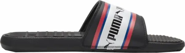 Шльопанці Puma COOL CAT чорно-червоно-сині 385887-01