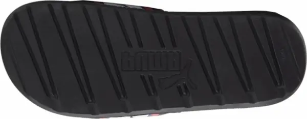 Шльопанці Puma COOL CAT чорно-червоно-сині 385887-01