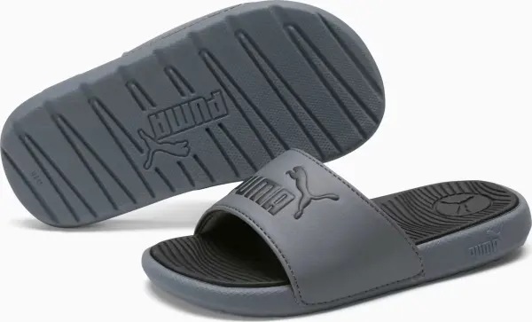 Шльопанці дитячі Puma COOL CAT 2.0 сіро-чорні 390884-02