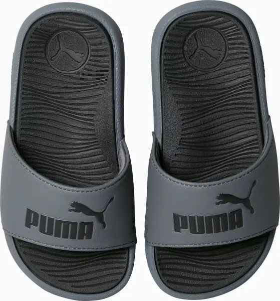 Шльопанці дитячі Puma COOL CAT 2.0 сіро-чорні 390884-02