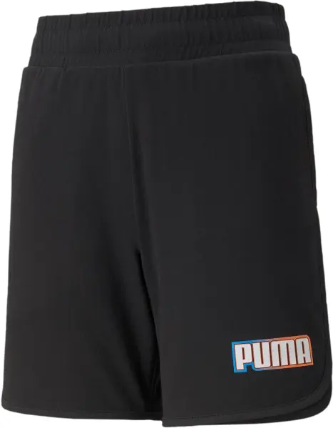 Шорты подростковые Puma ALPHA RETRO черные 847295-01