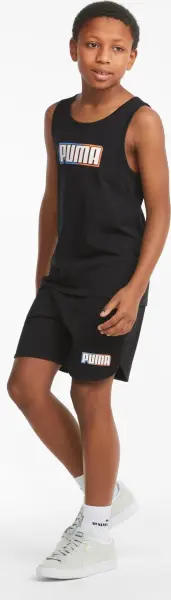 Шорты подростковые Puma ALPHA RETRO черные 847295-01
