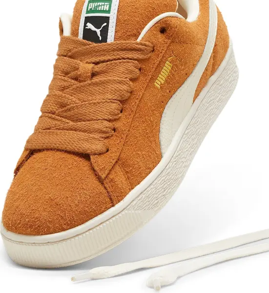 Кросівки Puma SUEDE XL HAIRY коричнево-білі 39724104