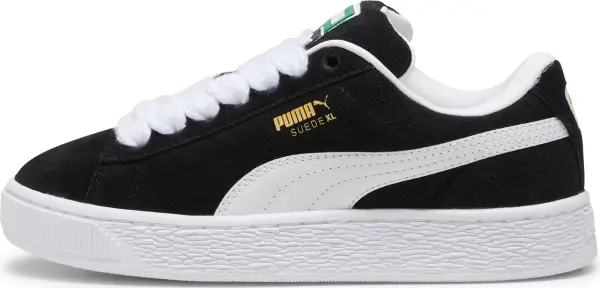 Кроссовки детские Puma SUEDE XL черно-белые 39657702