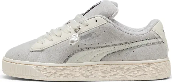 Кроссовки женские Puma SUEDE XL GLAM серые 40125001