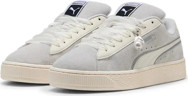 Кроссовки женские Puma SUEDE XL GLAM серые 40125001