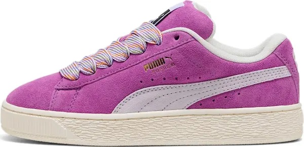 Кросівки жіночі Puma SUEDE XL LACE II рожево-білі 40125402