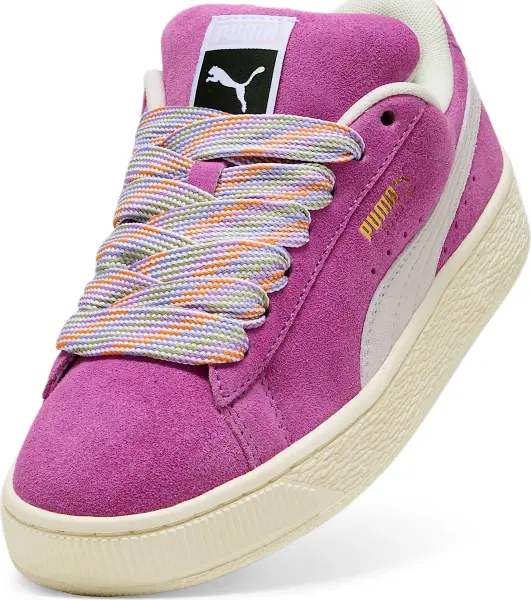 Кросівки жіночі Puma SUEDE XL LACE II рожево-білі 40125402