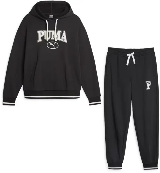Спортивний костюм жіночий Puma SQUAD чорний 621489-01__621491-01
