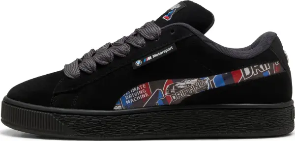Кроссовки Puma BMW M MOTORSPORT SUEDE XL STICKER черно-сине-красные 30900001