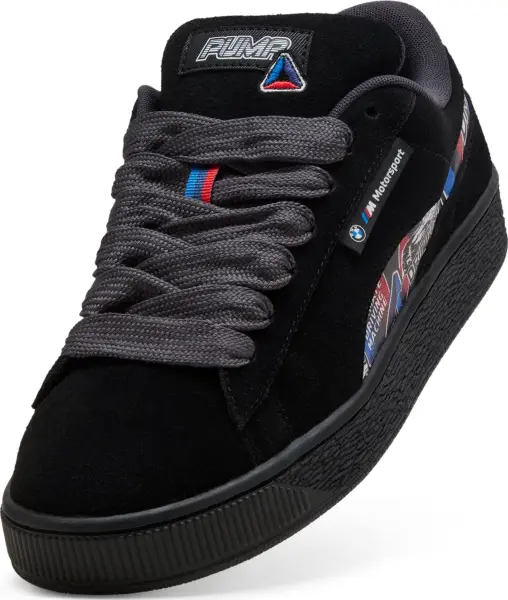 Кроссовки Puma BMW M MOTORSPORT SUEDE XL STICKER черно-сине-красные 30900001