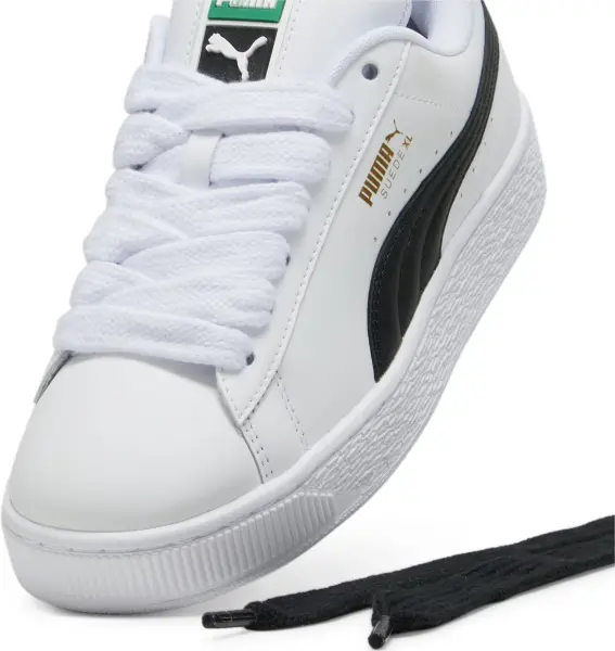 Кеди Puma SUEDE XL LEATHER біло-чорні 39725502