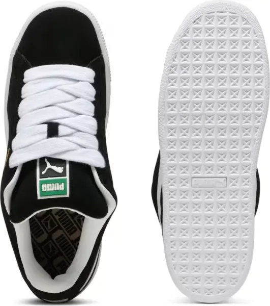 Кеди Puma SUEDE XL чорно-білі 39520502