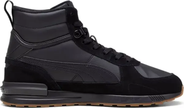 Ботинки Puma GRAVITON MID черно-коричневые 383204-07
