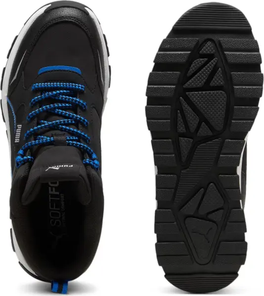 Ботинки подростковые Puma EVOLVE TRAIL черно-синие 397644-01