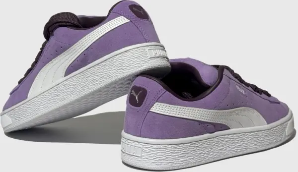 Кеди жіночі Puma SUEDE XL GALAXY фіолетово-білі 40079701