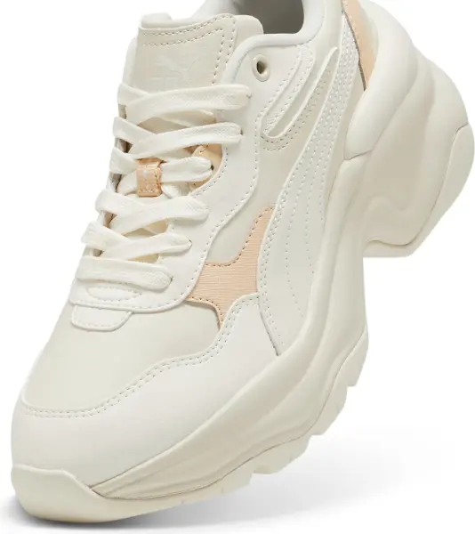Кросівки жіночі Puma CILIA WEDGE кремово-помаранчеві 393915-11