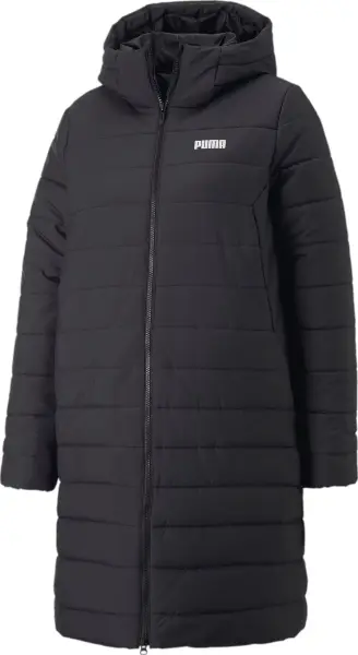 Куртка жіноча Puma ESSENTIALS LOGO PADDED чорна 688338-01