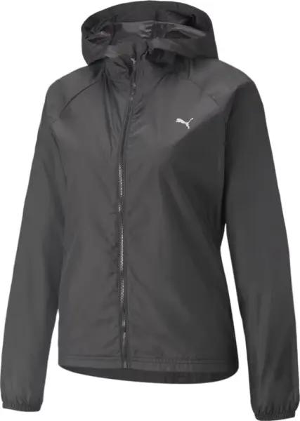 Вітровка для бігу жіноча Puma UV FAVOURITE WOVEN чорна 521683-01