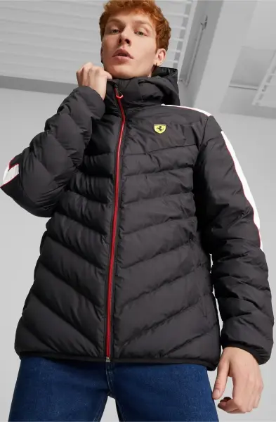 Куртка Puma SCUDERIA FERRARI RACE MT7 ECOLITE чорно-біло-червона 535825-01