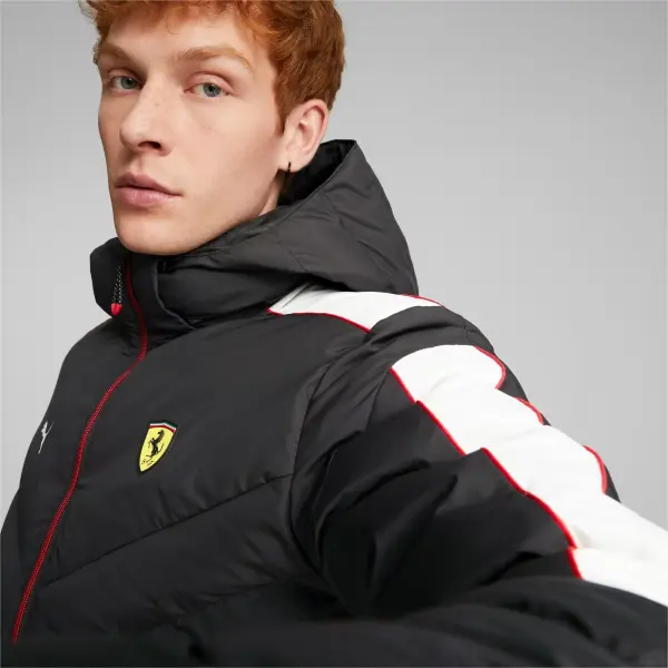 Куртка Puma SCUDERIA FERRARI RACE MT7 ECOLITE чорно-біло-червона 535825-01
