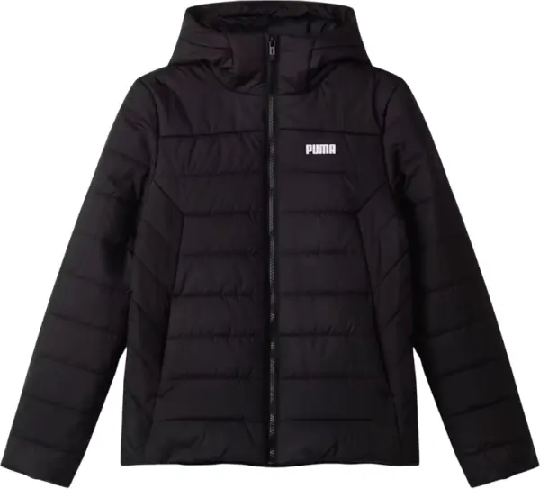 Куртка жіноча Puma ESSENTIALS LOGO PADDED чорна 688337-01