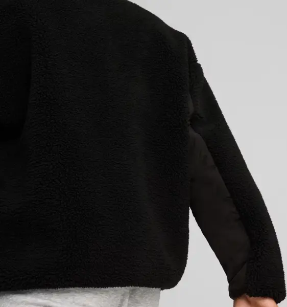 Куртка жіноча Puma REVERSIBLE SHERPA чорна 626488-01