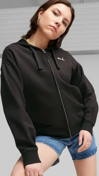 Спортивний костюм жіночий Puma HER чорний 676003-01__676006-01