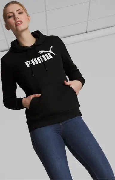 Худі жіноче Puma ESSENTIALS чорне 846858-01