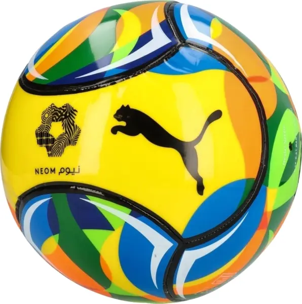 М'яч для пляжного футболу Puma BEACH FOOTBALL (FIFA PRO) жовто-синьо-зелений Розмір 5 084583-01