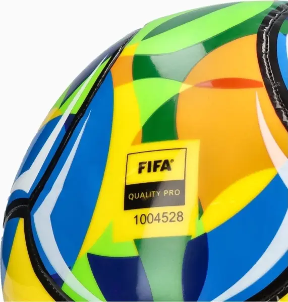 М'яч для пляжного футболу Puma BEACH FOOTBALL (FIFA PRO) жовто-синьо-зелений Розмір 5 084583-01