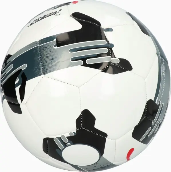 Футбольний м'яч Puma ORBITA 6 MS біло-сіро-червоний Розмір 3 084335-02