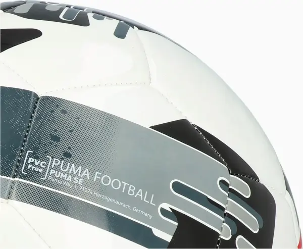 Футбольний м'яч Puma ORBITA 6 MS біло-сіро-червоний Розмір 3 084335-02