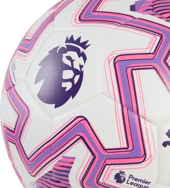 Футбольний м'яч Puma ORBITA MATCH PREMIER LEAGUE BRILLIANCE FOOTBALL (FIFA® QUALITY) біло-рожево-бузковий Розмір 5 084704-01