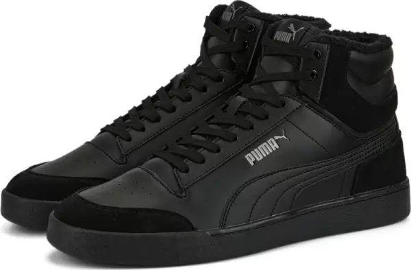 Кроссовки Puma SHUFFLE MID FUR черные 38760901